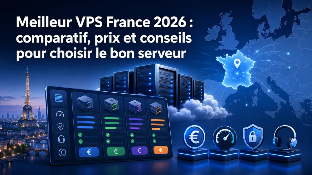 Meilleur VPS France 2026 : comparatif, prix et conseils pour choisir le bon serveur