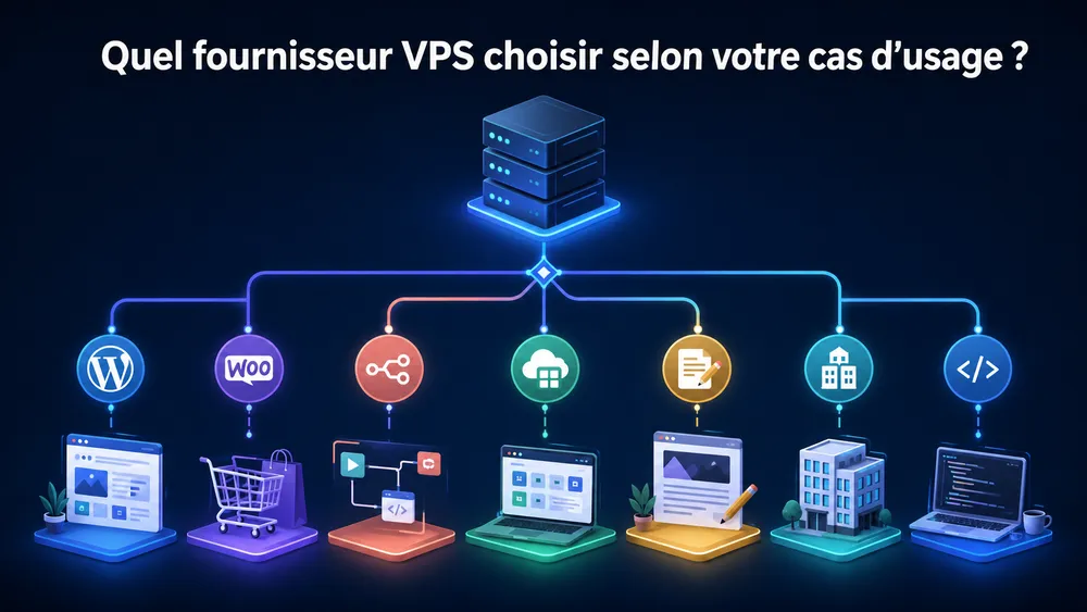 Quel fournisseur VPS choisir selon votre cas d’usage ?