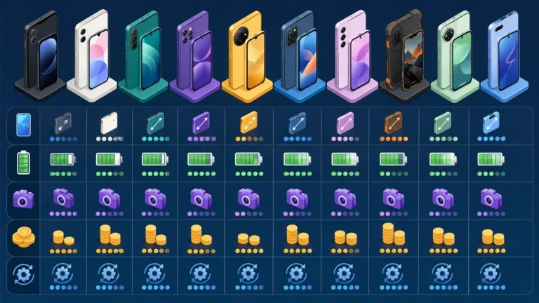 Top 10 des meilleurs smartphones à acheter en 2026