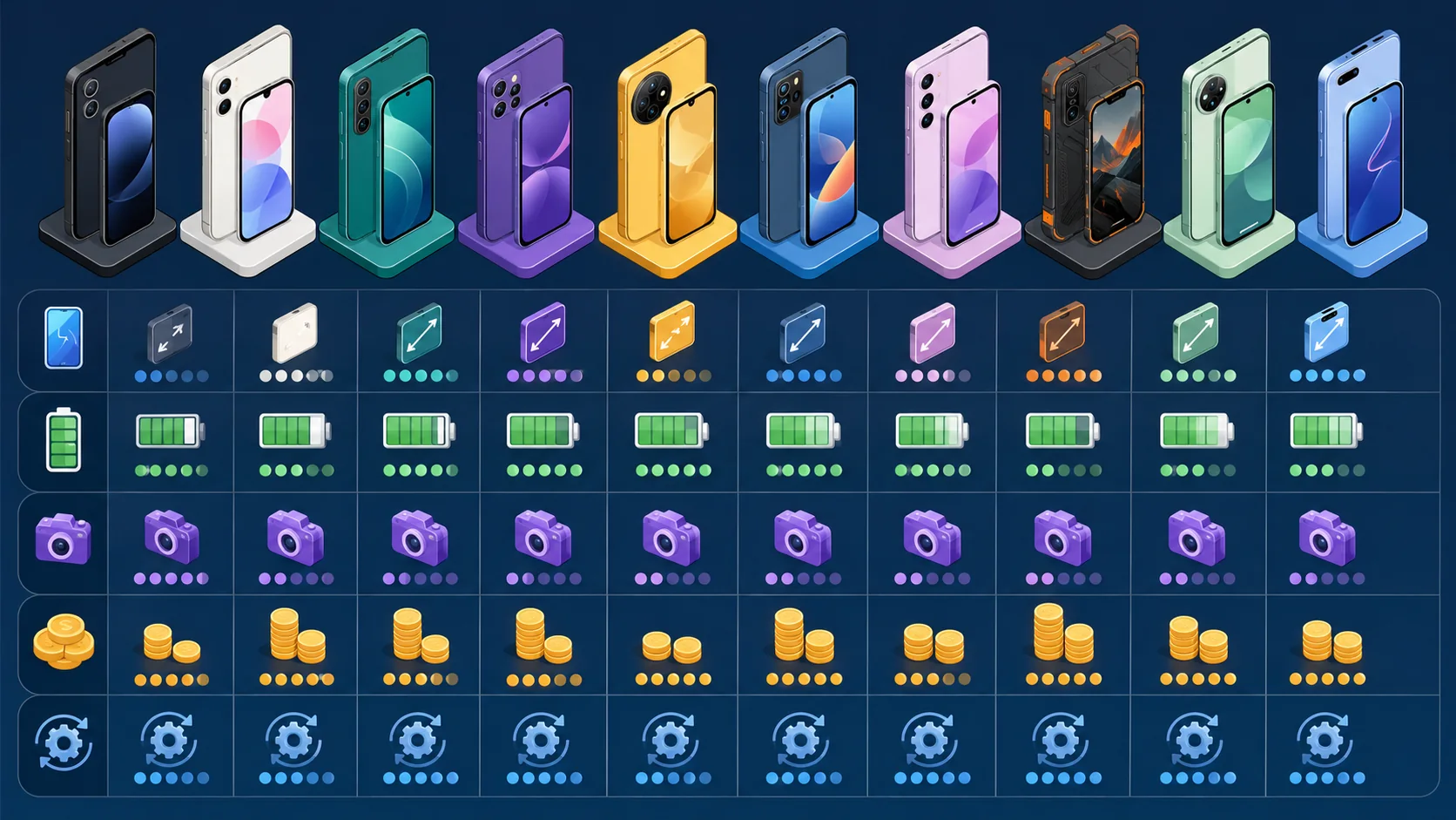 Top 10 des meilleurs smartphones à acheter en 2026
