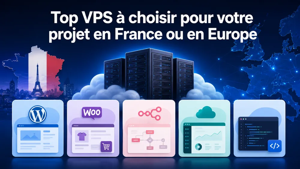 Top VPS à choisir pour votre projet en France et en Europe