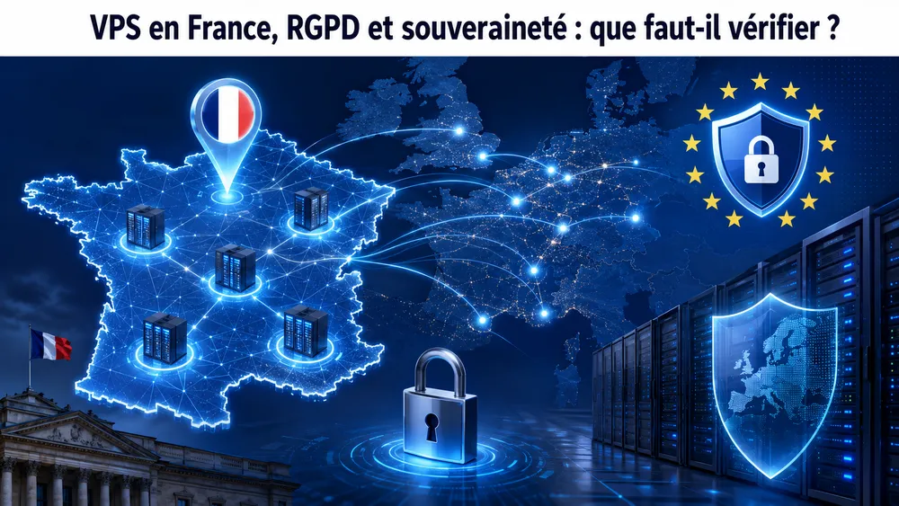 VPS en France, RGPD et souveraineté : que faut-il vérifier ?