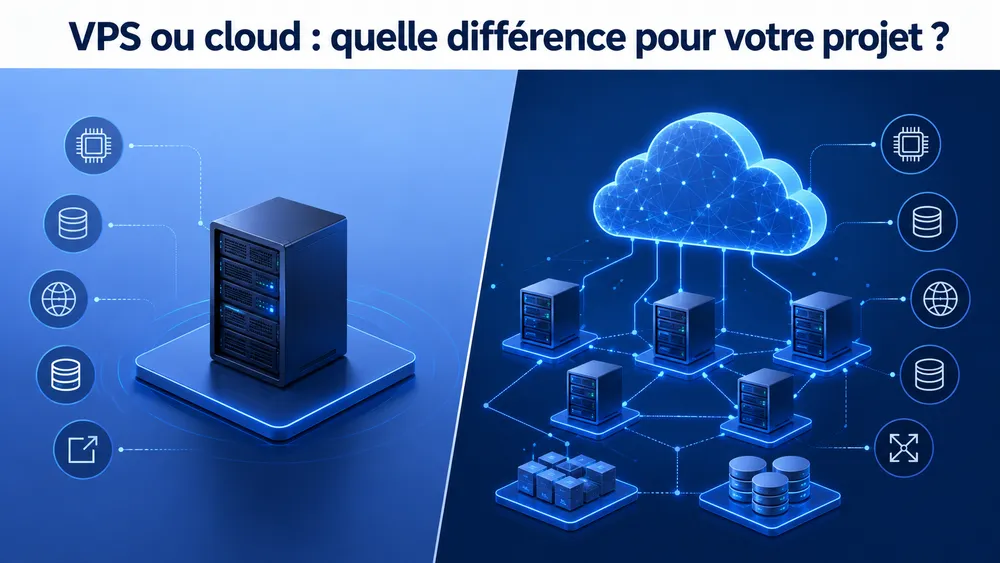 VPS ou cloud : quelle différence pour votre projet ?