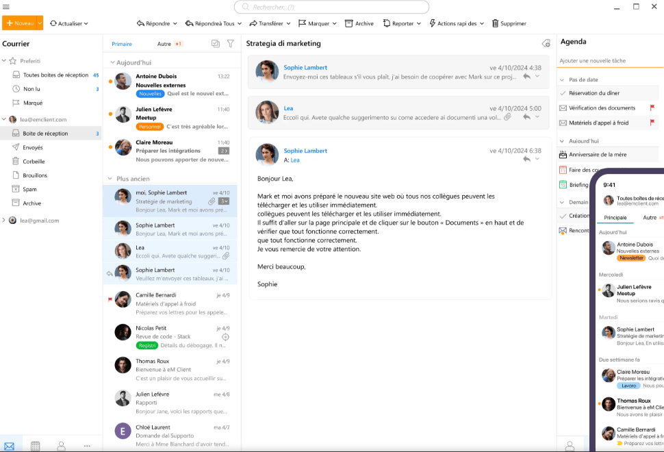 eM Client : téléchargement, licence et avis complet 2026 3 Télécharger eM Client (Windows)
