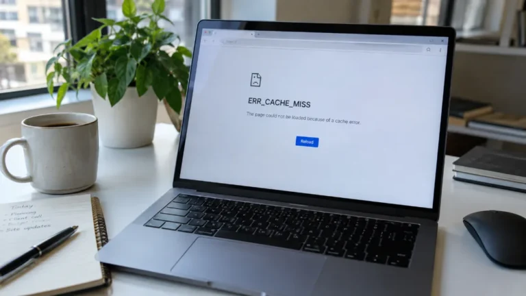 Erreur ERR_CACHE_MISS : pourquoi Chrome affiche ce message et comment le corriger 8 Erreur ERR_CACHE_MISS : pourquoi Chrome affiche ce message et comment le corriger