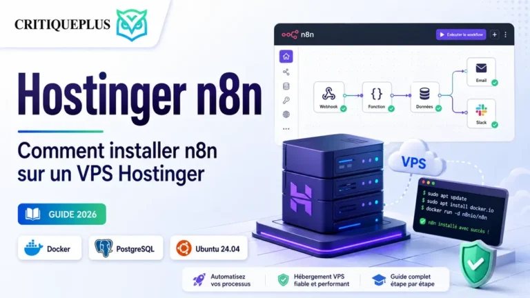 Hostinger n8n : comment installer n8n sur un VPS Hostinger en 2026