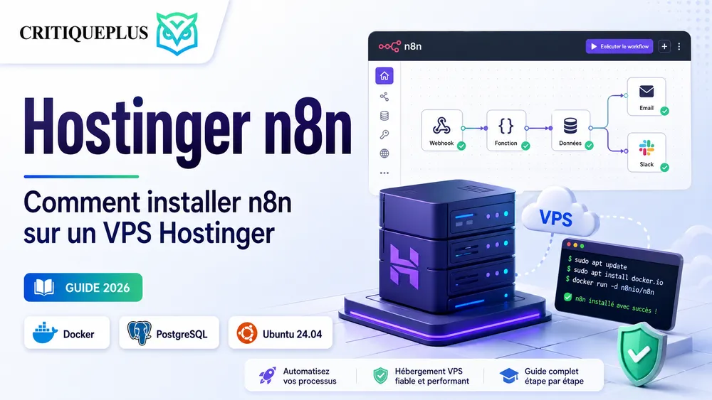 Hostinger n8n : comment installer n8n sur un VPS Hostinger en 2026