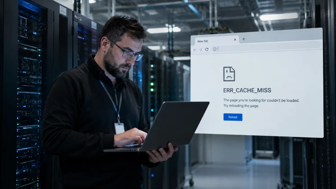 Erreur ERR_CACHE_MISS : pourquoi Chrome affiche ce message et comment le corriger 4 Retours du terrain : 5 cas réels de ERR_CACHE_MISS et ce qui les a résolus
