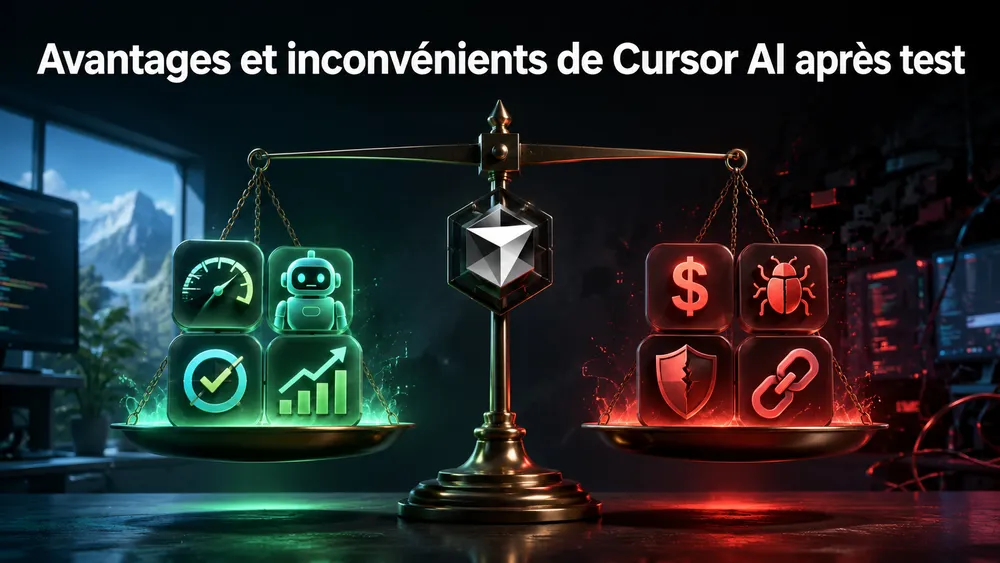 Cursor AI : notre avis complet sur l’éditeur de code IA qui veut remplacer VS Code 10 Avantages et inconvénients de Cursor AI après test
