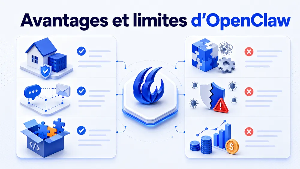 Avantages et limites d’OpenClaw à savoir