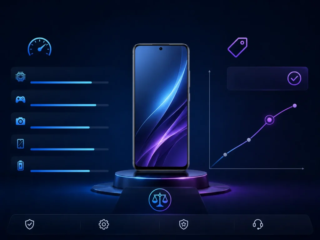 Tableau comparatif des téléphones les plus puissants