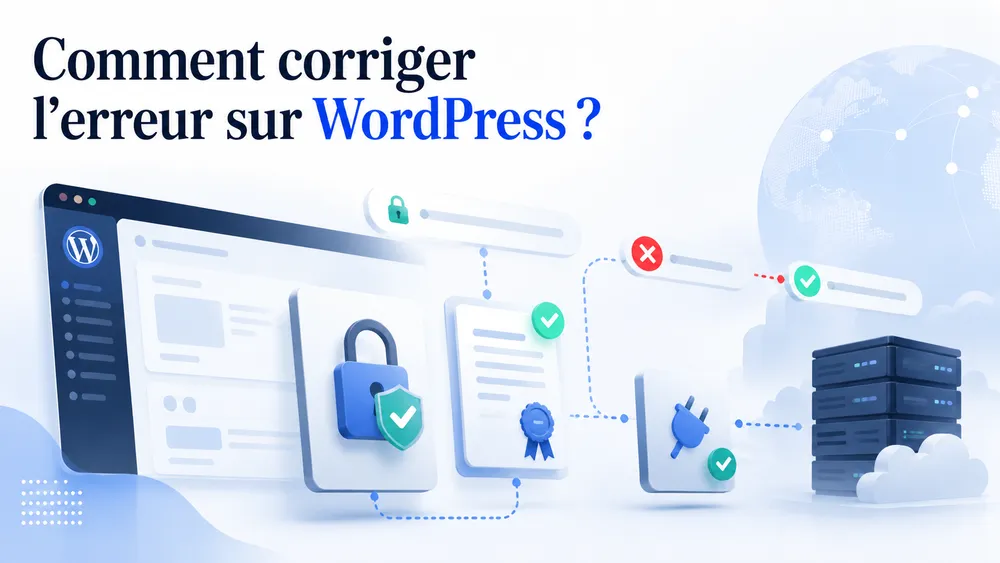 Comment corriger l’erreur sur WordPress ?