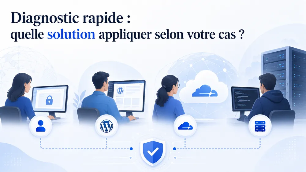 Diagnostic rapide : quelle solution appliquer selon votre cas ?