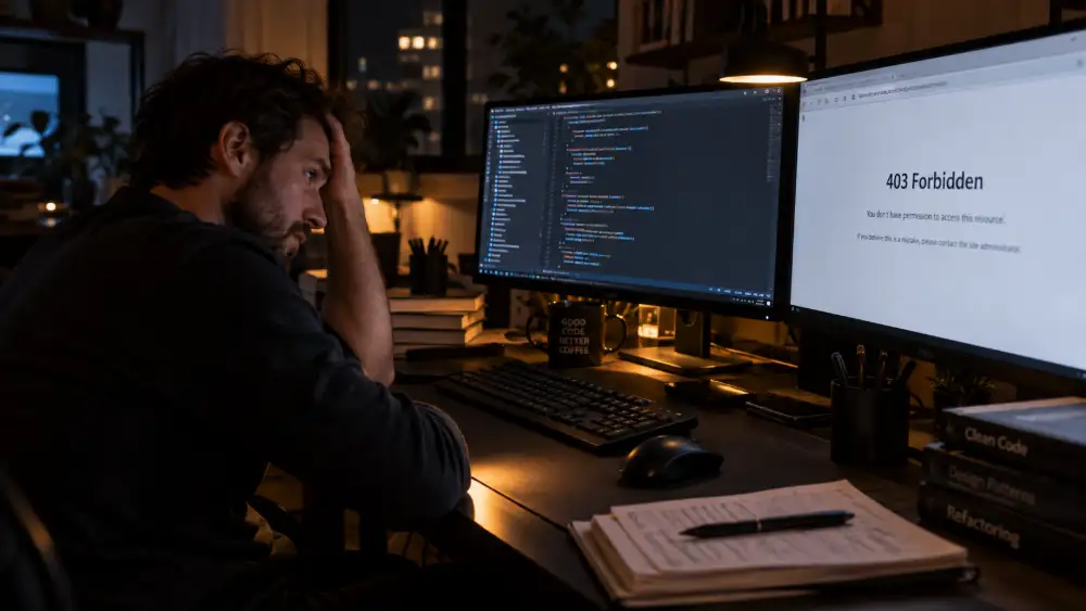 Erreur 403, 401 ou 404 : comment ne plus confondre les trois codes