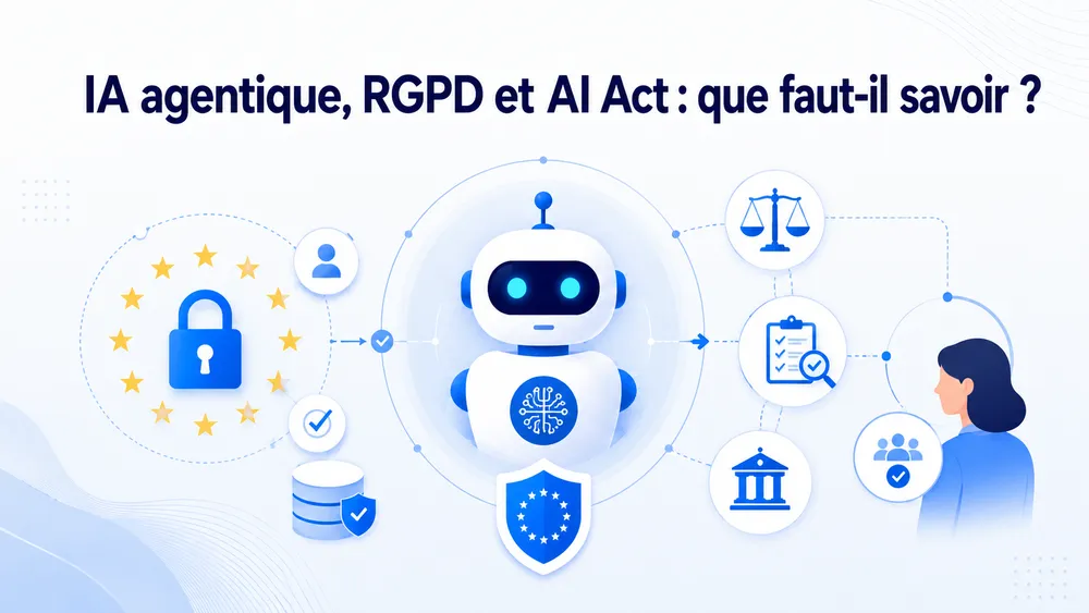 IA agentique, RGPD et AI Act : que faut-il savoir ?