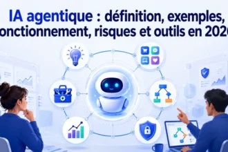 IA agentique : définition, exemples, fonctionnement, risques et outils en 2026