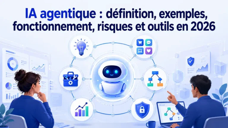 IA agentique : définition, exemples, fonctionnement, risques et outils en 2026