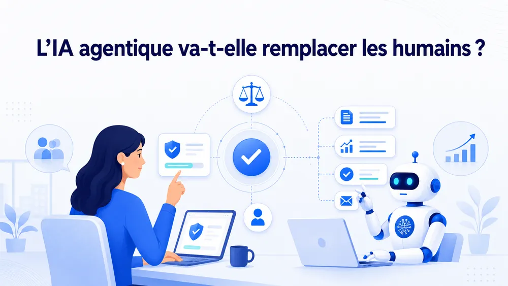 L’IA agentique va-t-elle remplacer les humains ?