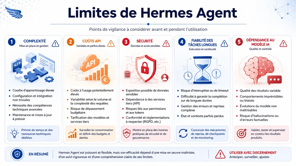 Limites de Hermes Agent