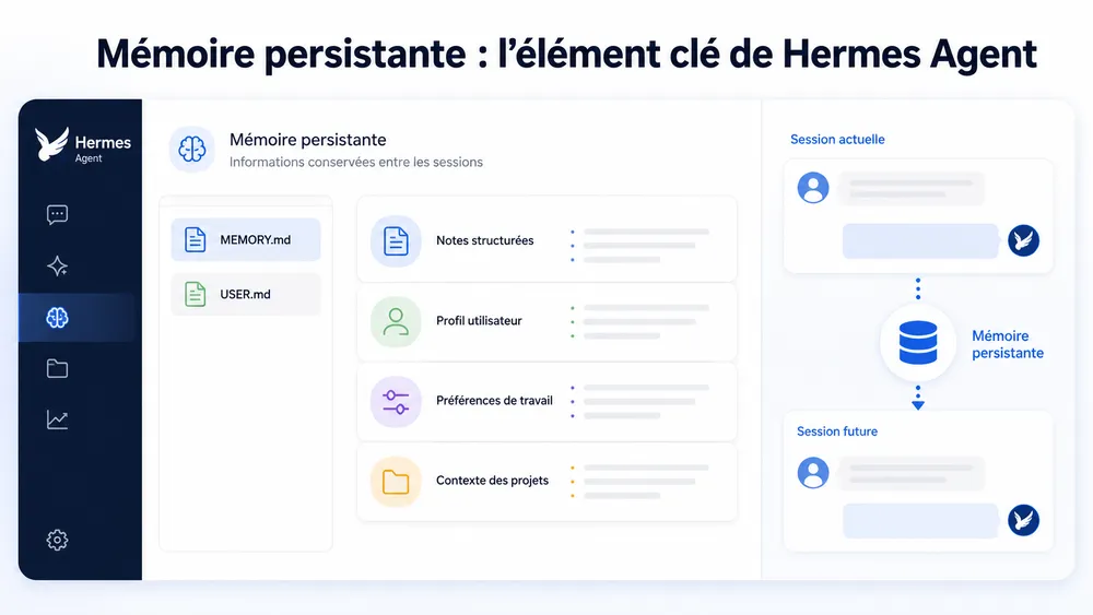Mémoire persistante : l’élément clé de Hermes Agent