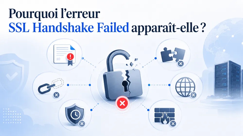 Pourquoi l’erreur SSL Handshake Failed apparaît-elle ?