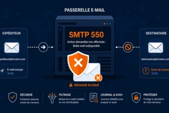 Erreur SMTP 550 : comprendre et résoudre le rejet d’e-mail