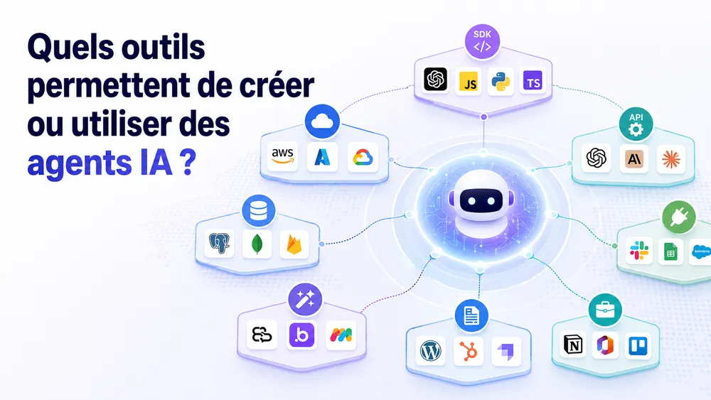 Quels outils permettent de créer ou utiliser des agents IA ?