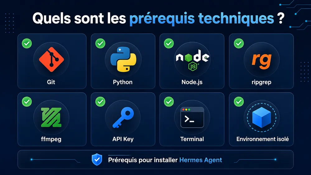Quels sont les prérequis techniques ?