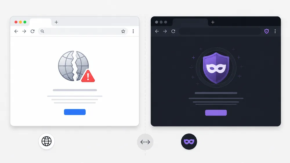 Tester Chrome en navigation privée
