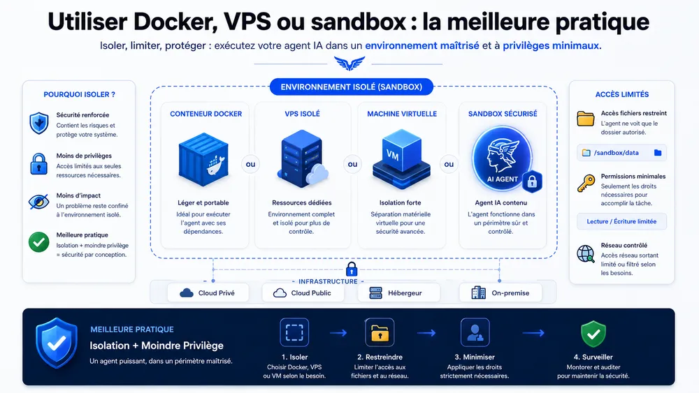 Utiliser Docker, VPS ou sandbox : la meilleure pratique