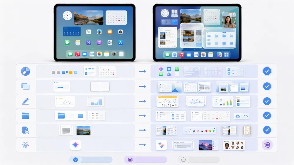 iPadOS 26 vs iPadOS 18 : quelles différences concrètes pour l’utilisateur ?