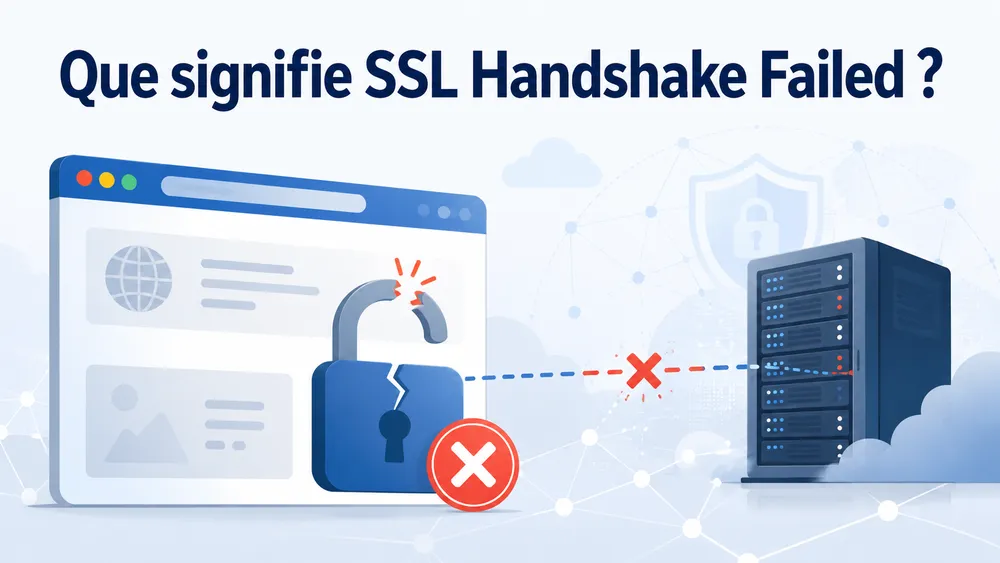Que signifie SSL Handshake Failed ?