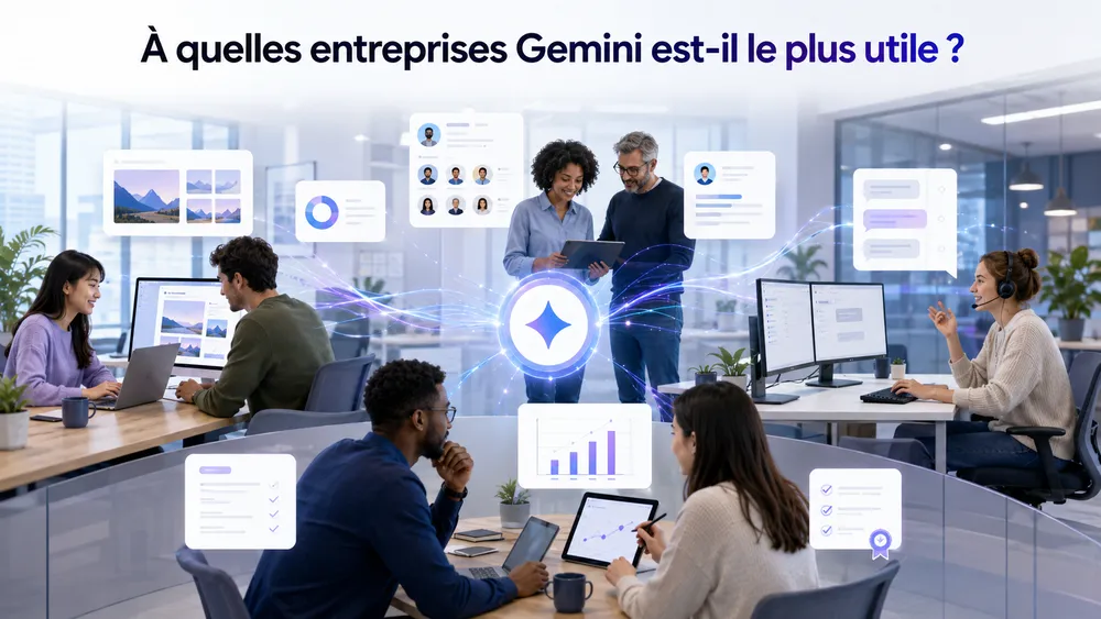 À quelles entreprises Gemini est-il le plus utile ?