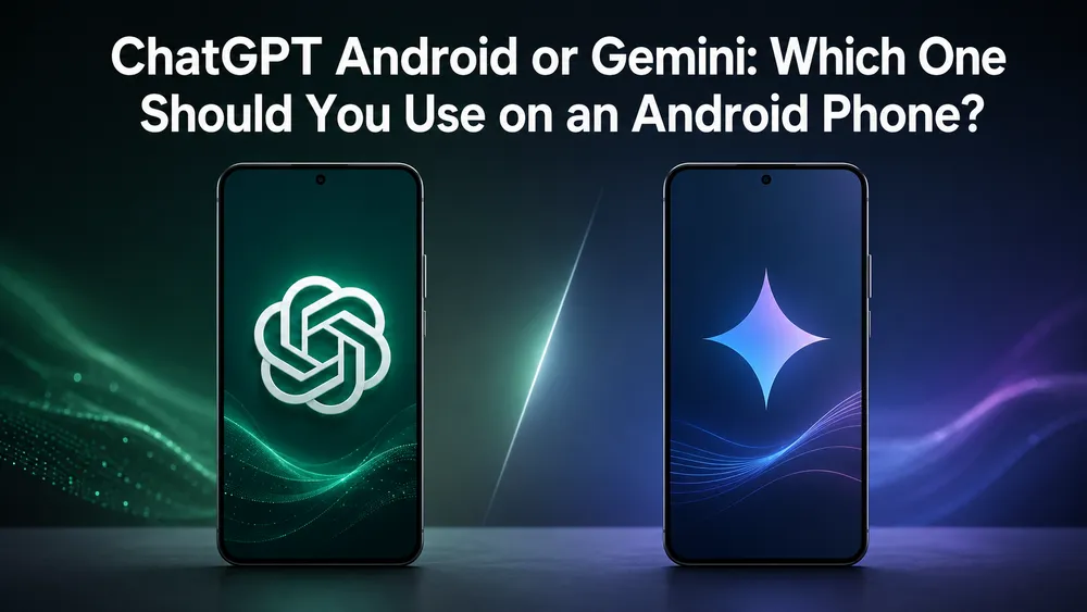 ChatGPT Android or Gemini : which should you use on an Android phone ?
