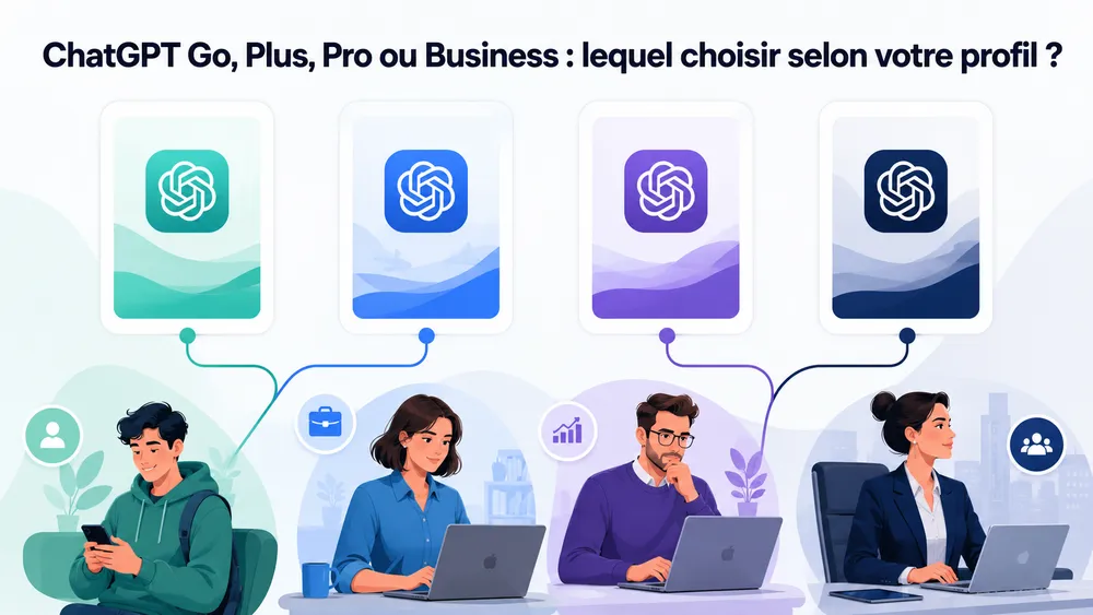 ChatGPT Go, Plus, Pro ou Business : lequel choisir selon votre profil ?