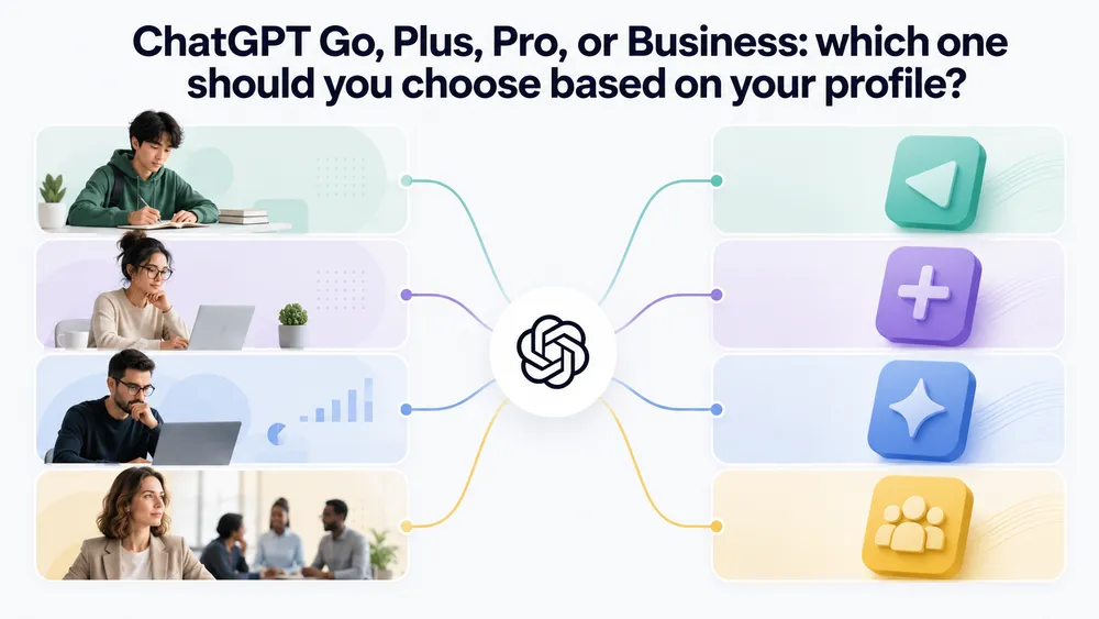 ChatGPT Go, Plus, Pro or Business : which one should you choose for your profile ?