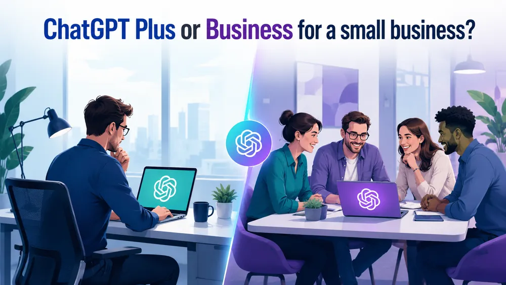 ChatGPT Plus or Business for a small business ?