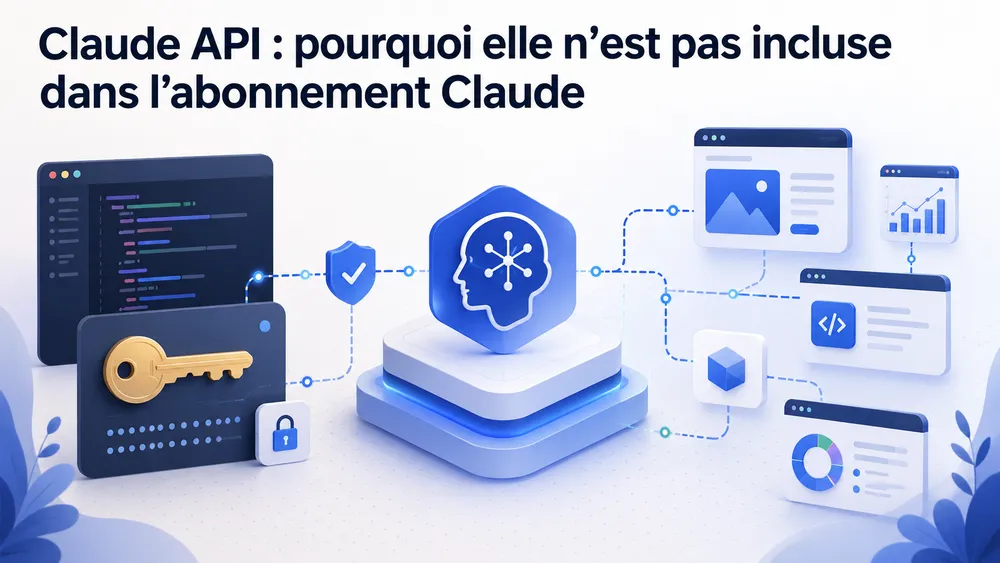 Claude API : pourquoi elle n’est pas incluse dans l’abonnement Claude
