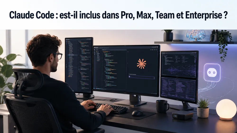 Claude Code : est-il inclus dans Pro, Max, Team et Enterprise ?