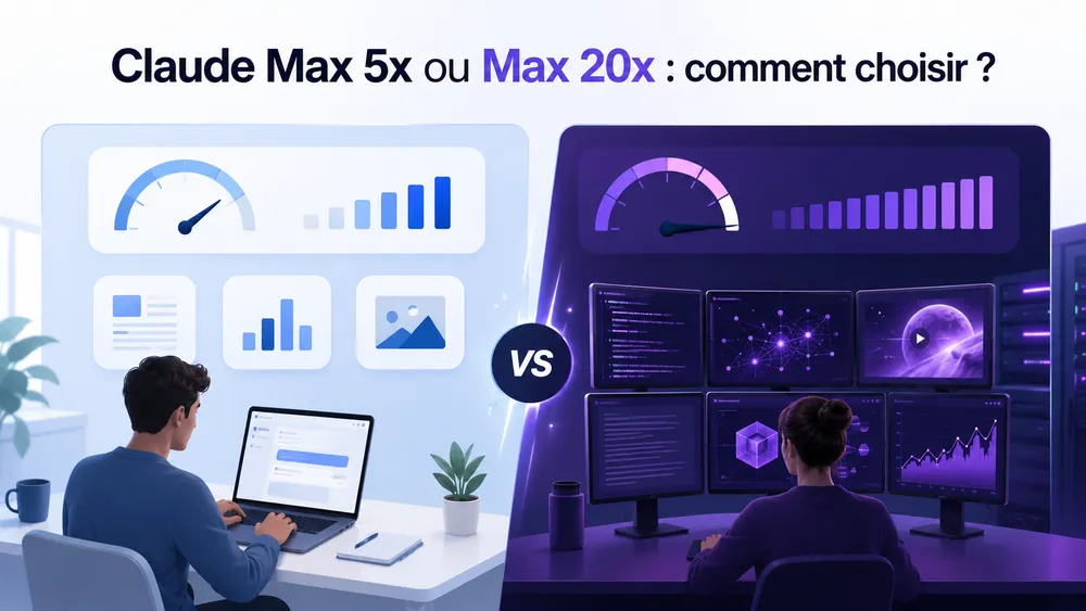 Claude Max 5x ou Max 20x : comment choisir ?
