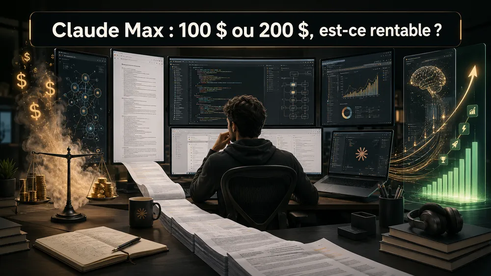 Claude Max : 100 $ ou 200 $, est-ce rentable ?