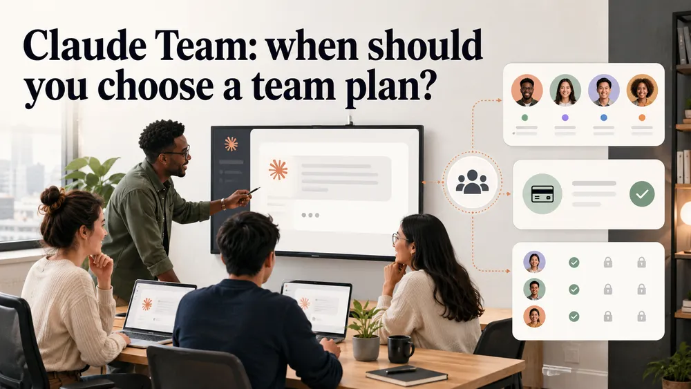 Claude Team : when should you choose a team plan?