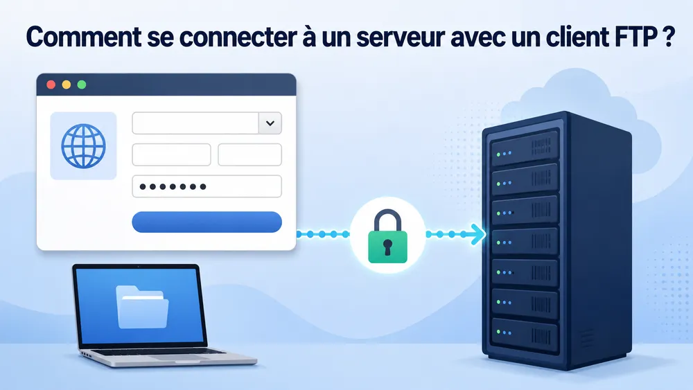Comment se connecter à un serveur avec un client FTP ?