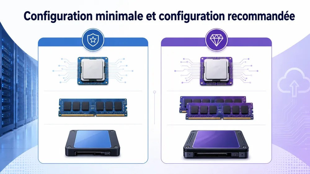 Coolify : avis, prix, installation VPS et alternatives en 2026 33 Configuration minimale et configuration recommandée