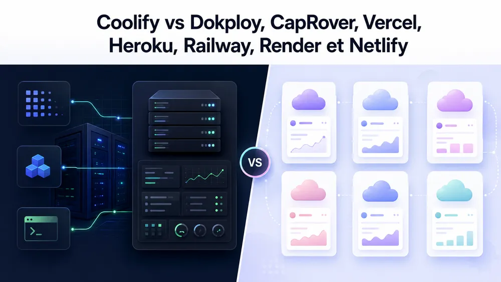 Coolify : avis, prix, installation VPS et alternatives en 2026 40 Coolify vs Dokploy, CapRover, Vercel, Heroku, Railway, Render et Netlify
