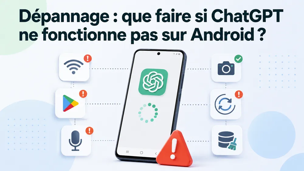 Dépannage : que faire si ChatGPT ne fonctionne pas sur Android ?