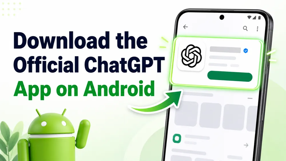 Download the official ChatGPT app on Android