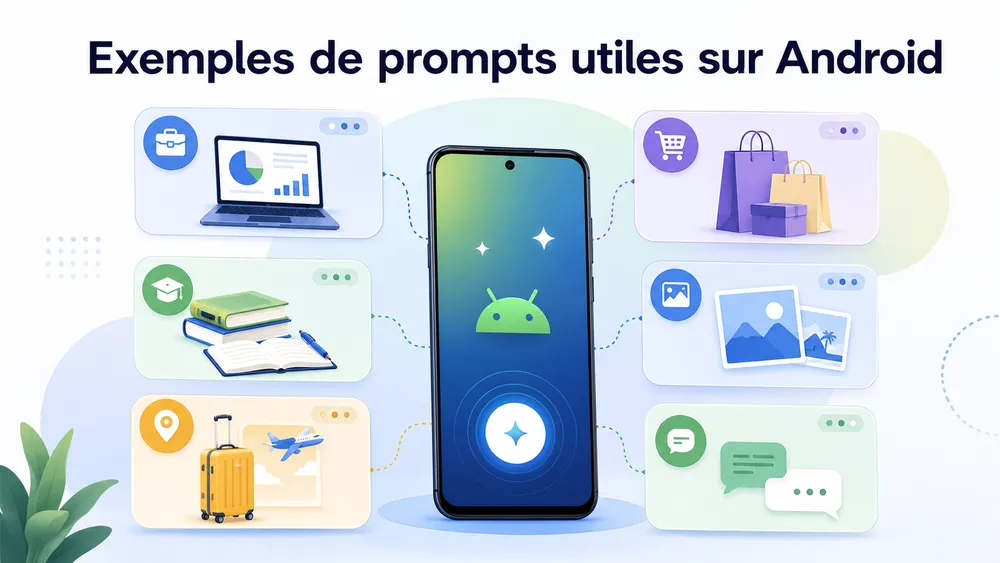 Exemples de prompts utiles sur Android