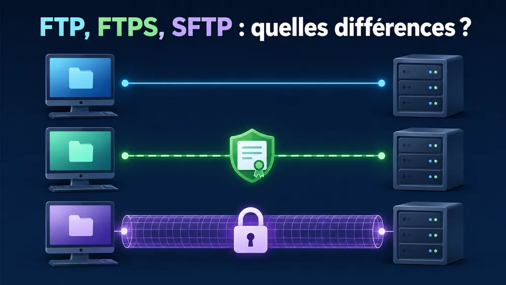 FTP, FTPS, SFTP : quelles différences ?