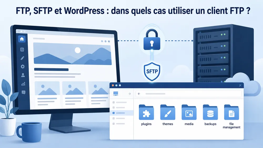 FTP, SFTP et WordPress : dans quels cas utiliser un client FTP ?